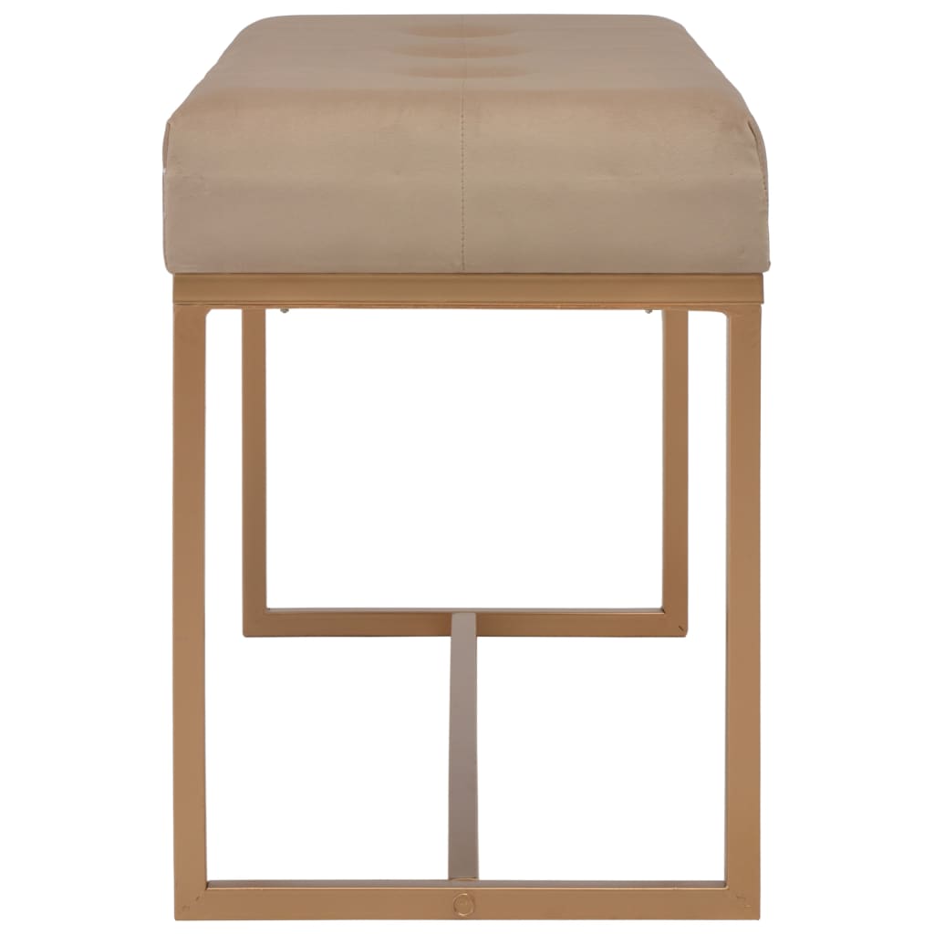 8718475731757_g_en_hd_2 vidaXL Bench 80 cm Beige Velvet - Image 3
