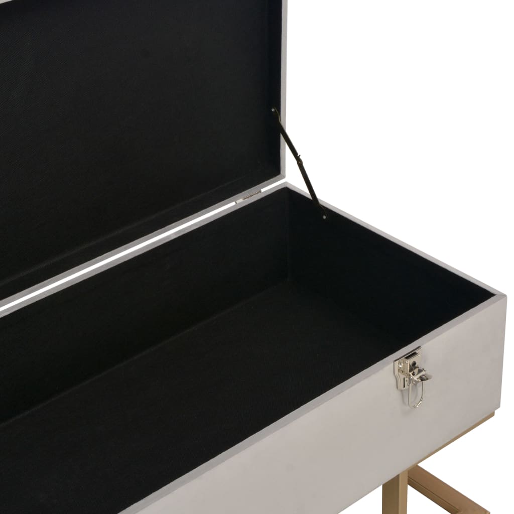 8718475731894_g_en_hd_4 vidaXL Bench with Storage Compartment 105 cm Grey Velvet - Image 5
