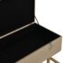 vidaXL Bench with Storage Compartment 105 cm Beige Velvet - Image 5
