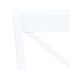 vidaXL Dining Chairs 2 pcs White Solid Rubber Wood - Image 5