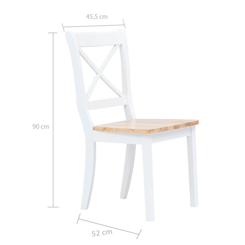 8718475731986_g_en_hd_6 vidaXL Dining Chairs 2 pcs White and Light Wood Solid Rubber Wood - Image 7