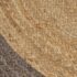 vidaXL Handmade Rug Jute with Grey Border 90 cm - Image 4