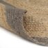 vidaXL Handmade Rug Jute with Grey Border 120 cm - Image 2