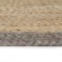 vidaXL Handmade Rug Jute with Grey Border 150 cm - Image 3