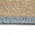 vidaXL Handmade Rug Jute with Olive Green Border 120 cm - Image 3