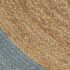 vidaXL Handmade Rug Jute with Olive Green Border 120 cm - Image 4