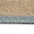 vidaXL Handmade Rug Jute with Olive Green Border 150 cm - Image 3