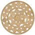 vidaXL Handmade Rug Braided Jute 150 cm