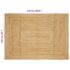 vidaXL Handmade Rug Jute Natural 160x230 cm - Image 8