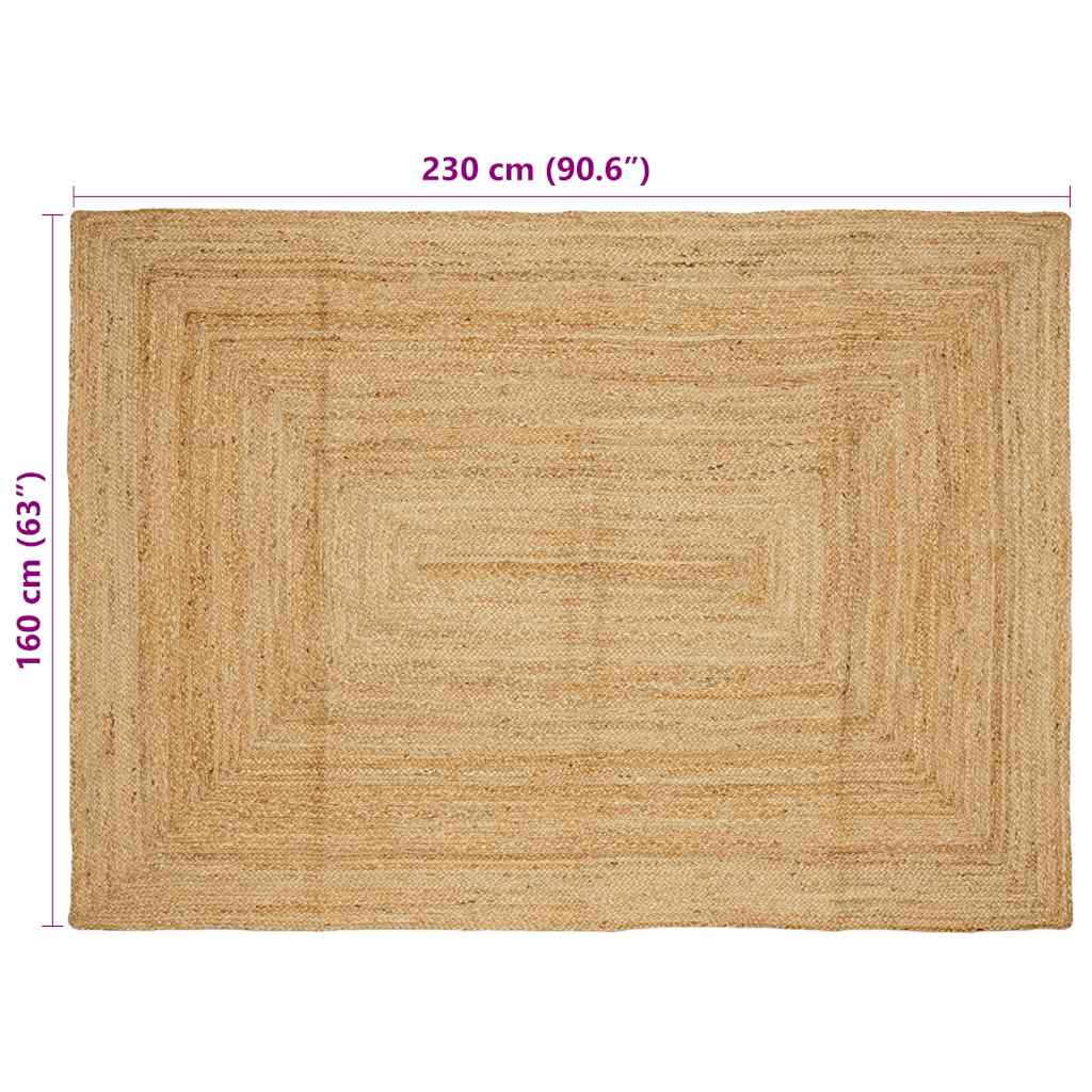 8718475733690_g_en_hd_7 vidaXL Handmade Rug Jute Natural 160x230 cm - Image 8