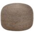 vidaXL Handmade Pouffe Light Grey 45x30 cm Jute