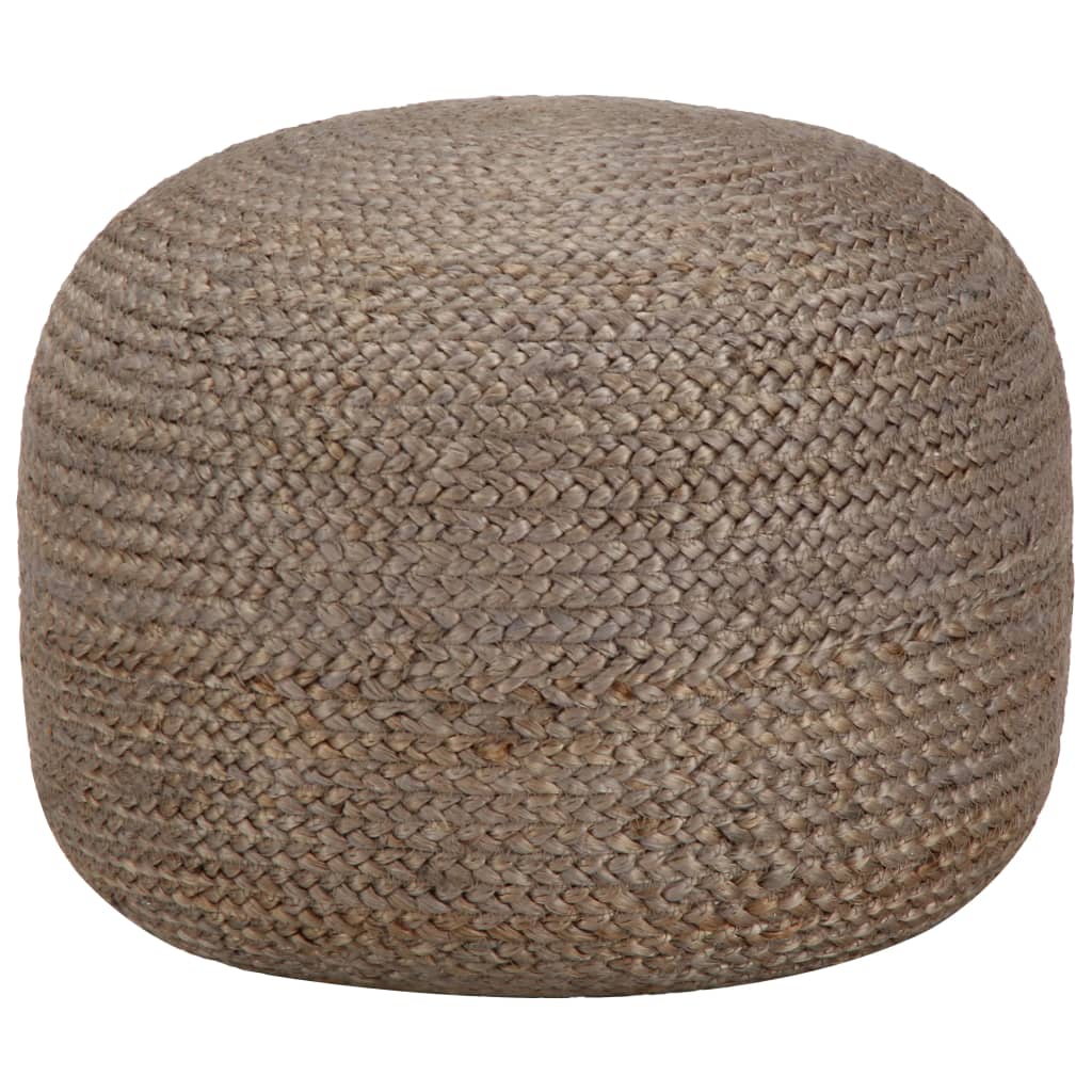 8718475735250_a_en_hd_1 vidaXL Handmade Pouffe Light Grey 45x30 cm Jute - Image 1