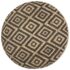 vidaXL Handmade Pouffe Black 45x30 cm Jute - Image 2