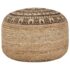 vidaXL Handmade Pouffe Brown 45x30 cm Jute