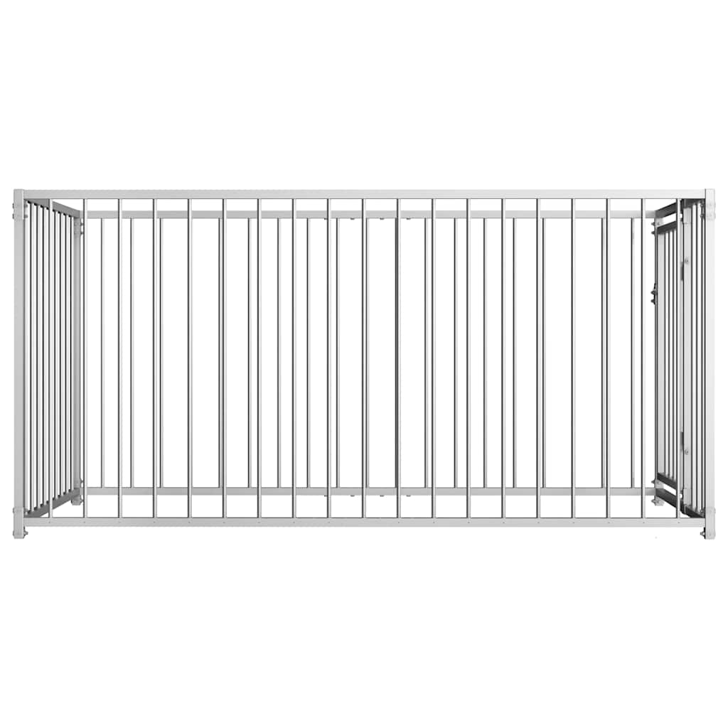 8718475737681_g_en_hd_2 vidaXL Outdoor Dog Kennel 100x200x100 cm - Image 4