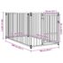 vidaXL Outdoor Dog Kennel 100x200x100 cm - Image 7