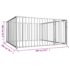 vidaXL Outdoor Dog Kennel 200x200x100 cm - Image 6