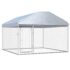 vidaXL Outdoor Dog Kennel with Roof 200x200x135 cm