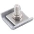 vidaXL Grid Mat Connector 25 Sets Silver - Image 2