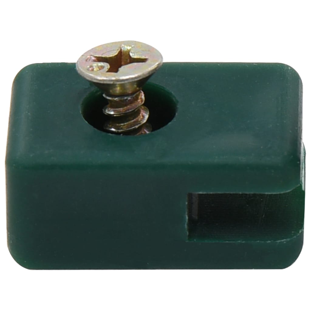 8718475737872_g_en_hd_1 vidaXL Garden Fence Wire Holder with Screw 100 Sets Green - Image 2