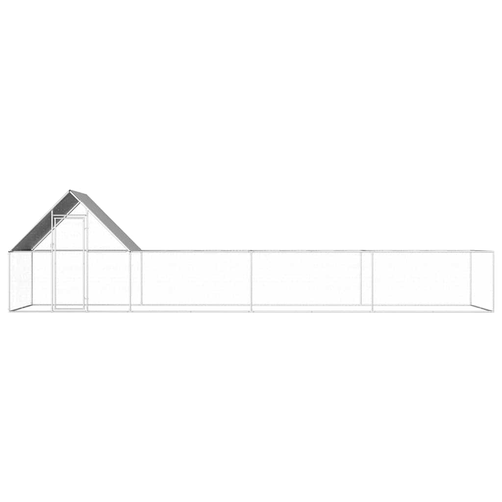 8718475738381_g_en_hd_1 vidaXL Chicken Coop 8x2x2 m Galvanised Steel - Image 2