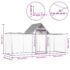 vidaXL Chicken Coop 3x1x1.5 m Galvanised Steel - Image 6