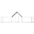vidaXL Chicken Coop 6x2x2 m Galvanised Steel - Image 2