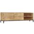 vidaXL TV Cabinet 145x30x41 cm Solid Mango Wood - Image 12