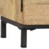 vidaXL TV Cabinet 145x30x41 cm Solid Mango Wood - Image 7