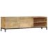 vidaXL TV Cabinet 145x30x41 cm Solid Mango Wood - Image 11