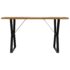 vidaXL Dining Table 140x80x76 cm Solid Reclaimed Wood - Image 2