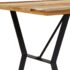 vidaXL Dining Table 140x80x76 cm Solid Reclaimed Wood - Image 4