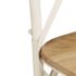 vidaXL Cross Chairs 2 pcs White Solid Mango Wood - Image 9