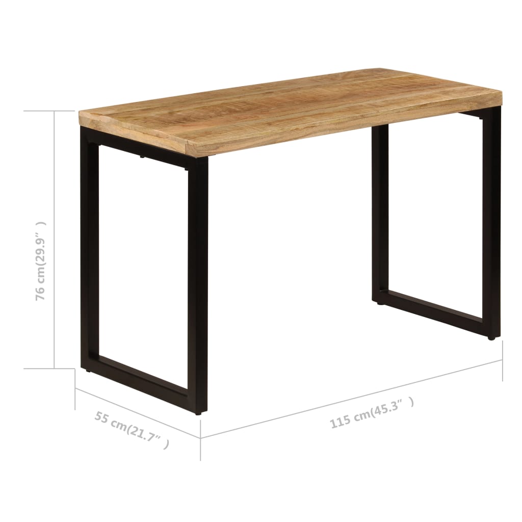 8718475741435_g_en_hd_7 vidaXL Dining Table 115x55x76 cm Solid Mango Wood and Steel - Image 8
