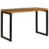 vidaXL Dining Table 115x55x76 cm Solid Reclaimed Wood and Steel - Image 2