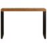 vidaXL Dining Table 115x55x76 cm Solid Reclaimed Wood and Steel - Image 3