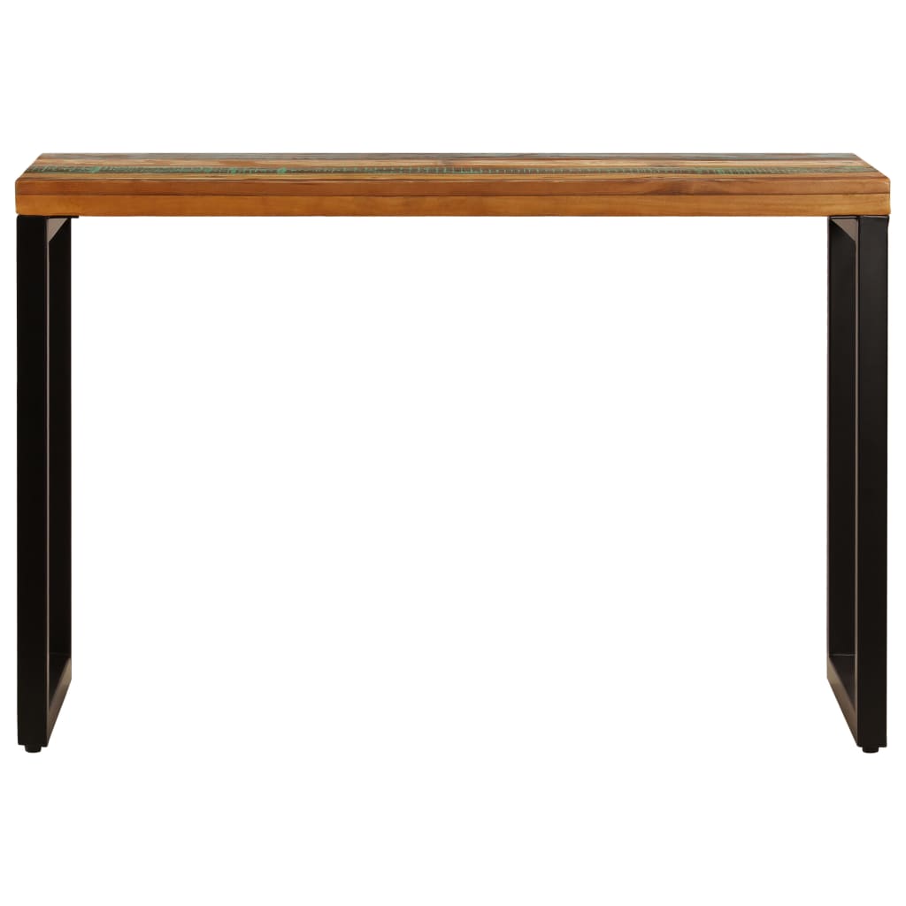 8718475741442_g_en_hd_2 vidaXL Dining Table 115x55x76 cm Solid Reclaimed Wood and Steel - Image 3