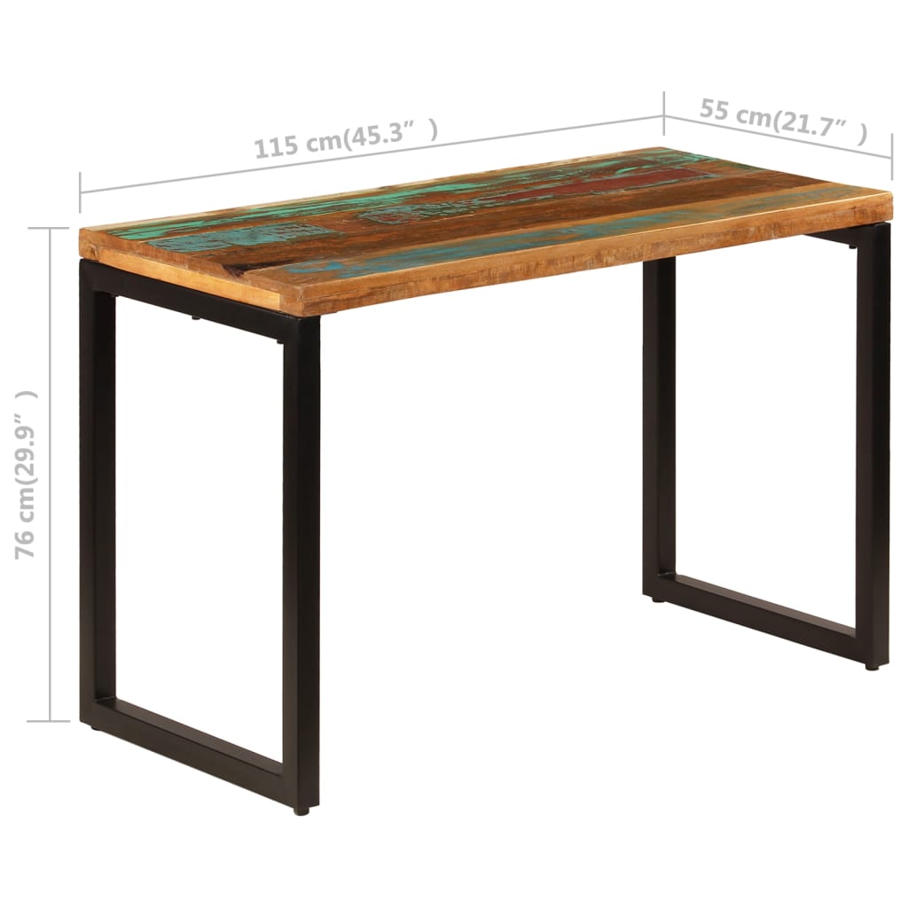8718475741442_g_en_hd_8 vidaXL Dining Table 115x55x76 cm Solid Reclaimed Wood and Steel - Image 9