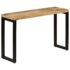 vidaXL Console Table 120x35x76 cm Solid Wood Mango and Steel - Image 12