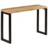 vidaXL Console Table 120x35x76 cm Solid Wood Mango and Steel - Image 13