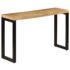 vidaXL Console Table 120x35x76 cm Solid Wood Mango and Steel - Image 14