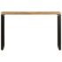 vidaXL Console Table 120x35x76 cm Solid Wood Mango and Steel - Image 4
