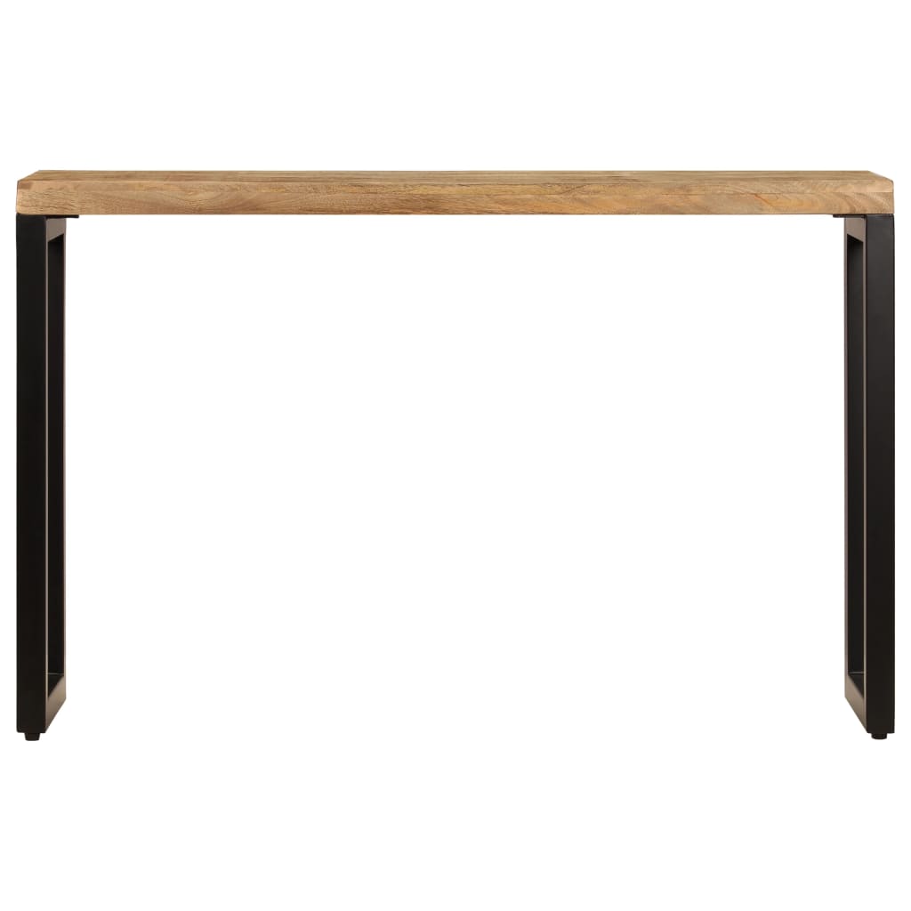 8718475741466_g_en_hd_2 vidaXL Console Table 120x35x76 cm Solid Wood Mango and Steel - Image 4