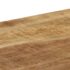 vidaXL Console Table 120x35x76 cm Solid Wood Mango and Steel - Image 6