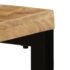 vidaXL Console Table 120x35x76 cm Solid Wood Mango and Steel - Image 8