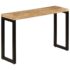 vidaXL Console Table 120x35x76 cm Solid Wood Mango and Steel - Image 11