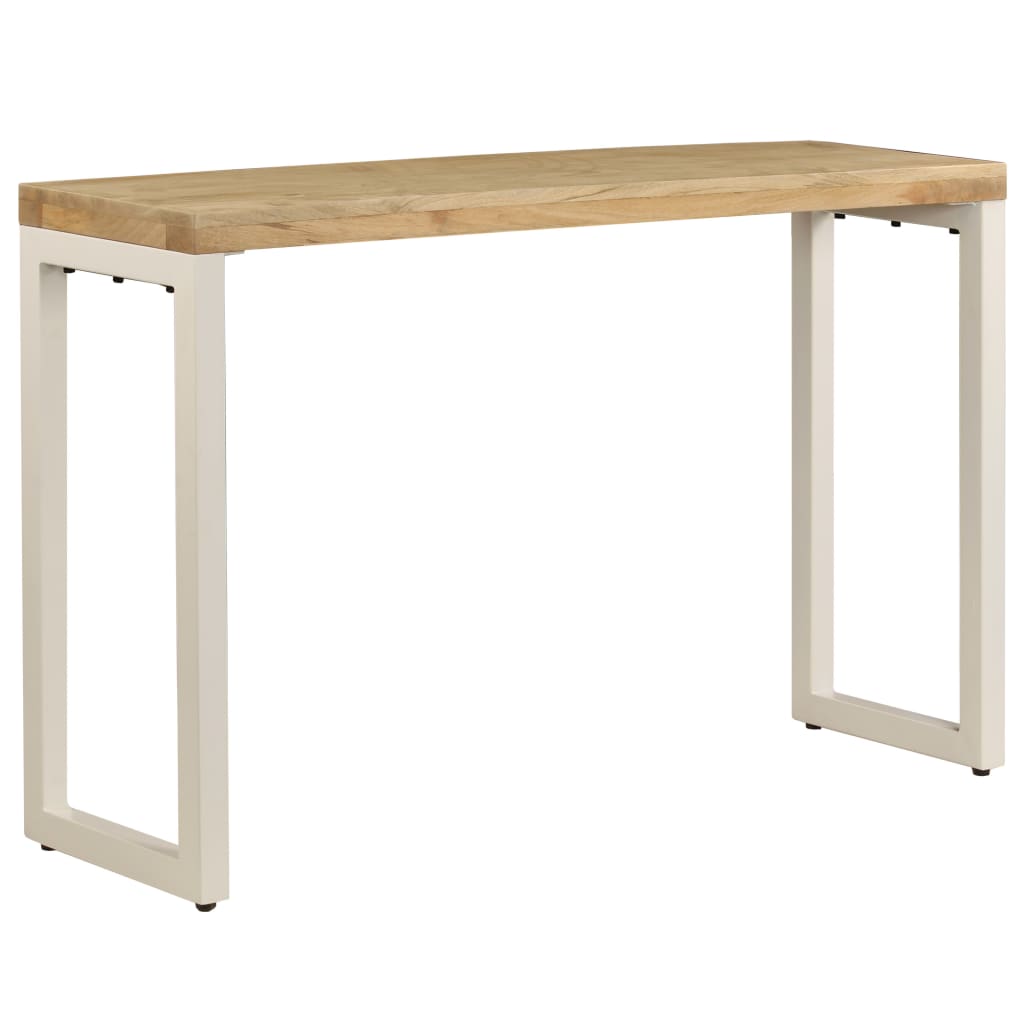 8718475741480_g_en_hd_1 vidaXL Console Table 120x35x76 cm Solid Wood Mango and Steel - Image 2