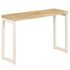 vidaXL Console Table 120x35x76 cm Solid Wood Mango and Steel - Image 12