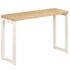 vidaXL Console Table 120x35x76 cm Solid Wood Mango and Steel - Image 13