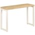 vidaXL Console Table 120x35x76 cm Solid Wood Mango and Steel - Image 14